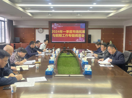 公司召開一季度市場拓展與前期工作專題調度會