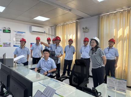 陳印輝到公司基層單位檢查安全生產(chǎn)和防汛工作